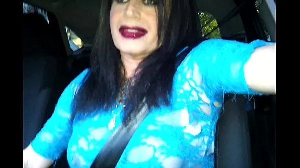 Toon view of my pussy in the car nieuwe clips