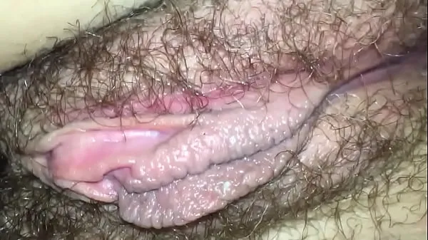 Show beautiful milf hairy pussy masturbating - homemade close up new Clips