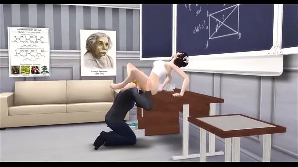 Visa Chemistry teacher fucked his nice pupil. Sims 4 Porn nya klipp