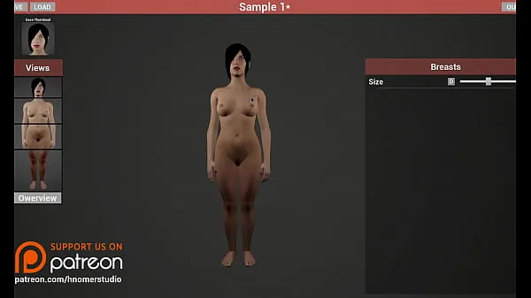 Super DeepThroat 2 Adult Game on Unreal Engine 4 - Costumization - [WIP új klip megjelenítése