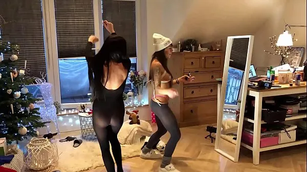 Spandex See through Leggings Party at home 個の新しいクリップを表示