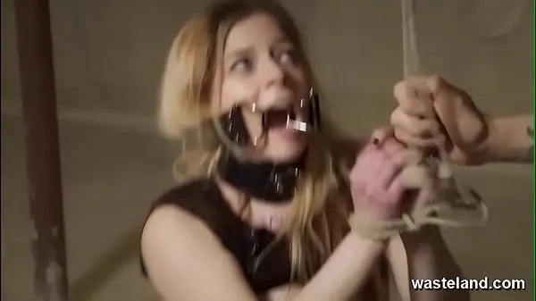 Εμφάνιση Blonde Bound And Toyed In BDSM Explorations νέων κλιπ