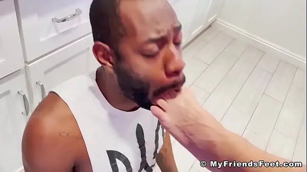 Latino hunk cums in black gays mouth after foot licking نئے کلپس دکھائیں