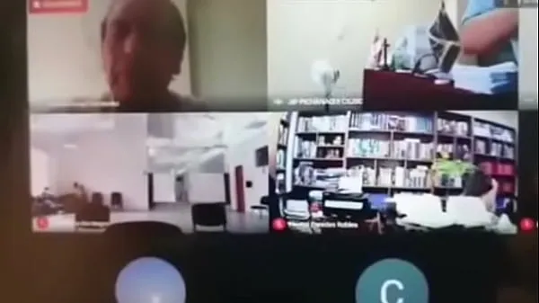 Show LAWYER FORGETS TO TURN OFF HIS CAMERA AT THE FULL WORK VIA ZOOM new Clips