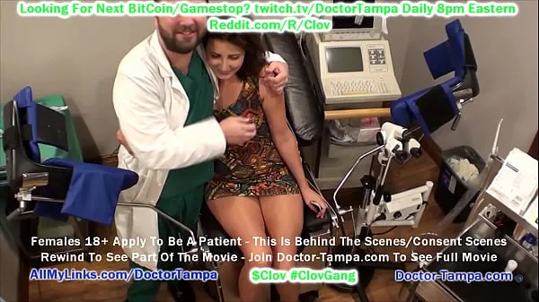 عرض CLOV Step Into Doctor Tampa's Gloves And Scrubs To Give Helena Price Her Annual Checkup قصاصات جديدة