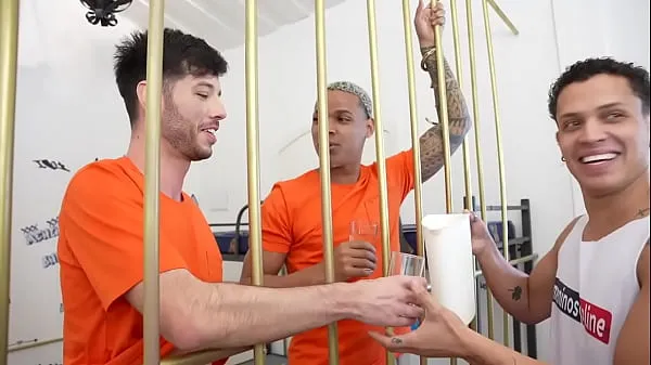 Pokaż Making OF - Erick & Mieto Duarte - Bareback (Orange Is The New Gay: Gifted Inmate nowe klipy