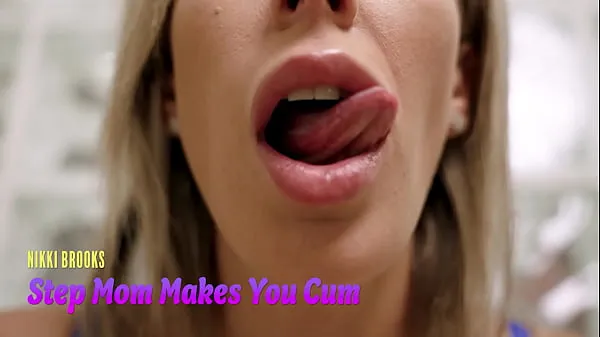 Vis Step Mom Makes You Cum with Just her Mouth - Nikki Brooks - ASMR nye klipp