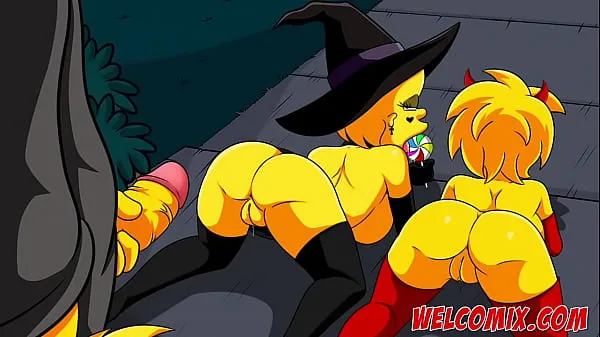Show Halloween night with sex - The Simptoons new Clips