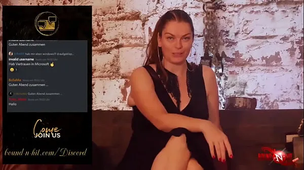 BoundNHit Discord Stream mit Domina Lady Julina új klip megjelenítése