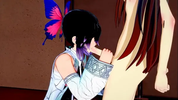 Pokaż Demon Slayer Futanari - Shinobu x Nezuko Blowjob and Fucked - Sissy crossdress Japanese Asian Manga Anime Game Porn Gay nowe klipy
