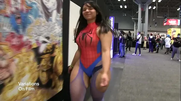 Show Big Booty Nixlynka Visits New York Comic Con 2021 new Clips