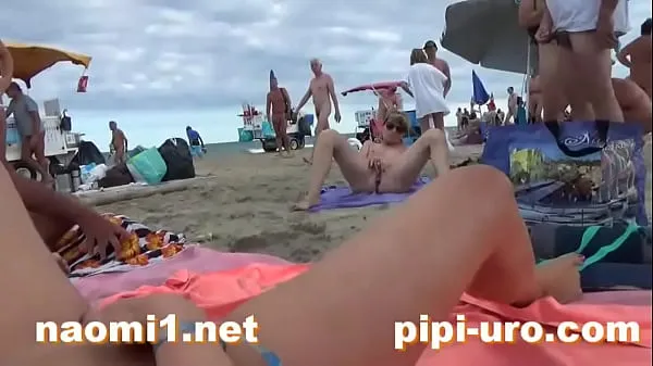 Vis girl masturbate on beach nye klipp