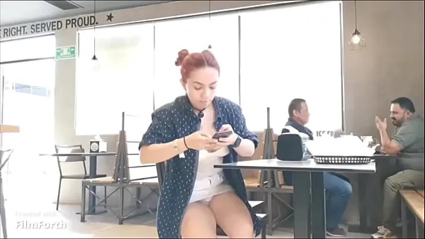 Hiển thị Upskirt in Burger Store Clip mới