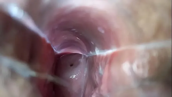 Vis Orgasm inside pussy close up nye klipp