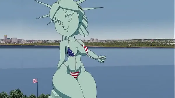 Show Statue of Liberty — Tansau (Porn Animation, 18 new Clips