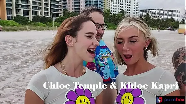Show Double vaginal loving Chloe Temple getsw two second creampies in threesome with Khloe Kapri new Clips