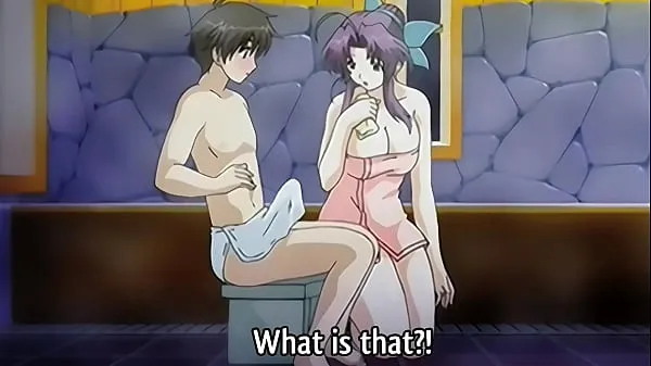 Tampilkan Step Mom gives a Bath to her 18yo Step Son - Hentai Uncensored [Subtitled Klip baru