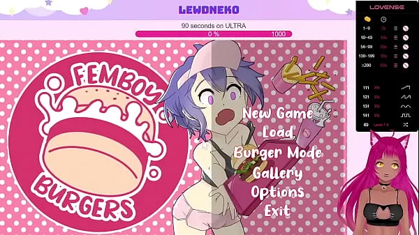 显示 VTuber LewdNeko Plays Femboy Burgers 条新剪辑