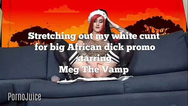 Mostrar Stretching out my white cunt for Big African Dick starring Meg The Vamp trailer nuevos clips