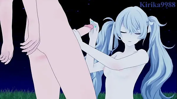 Mostrar Hatsune Miku (25, Nightcord de.) and Megurine Luka intense sex. - Project SEKAI VOCALOID Hentai nuevos clips